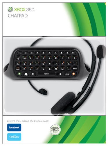 Chatpad Inc Headset - Black (Xbox 360) Chatpad Inc Headset - Black (Xbox 360)